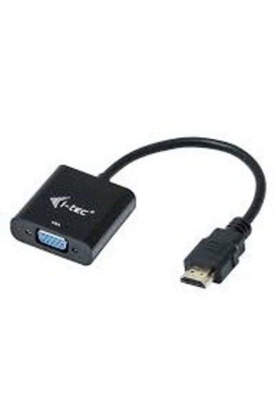 Other Adaptor HDMI i-tec> VGA negru - HDMI2VGAADA