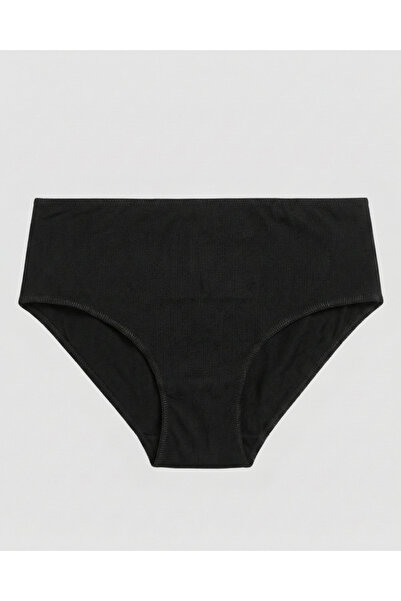 Amarelle Mila Μαύρα Ψηλόμεσα Σλιπ 3-τεμαχιακή Συσκευασία Βαμβάκι τεμαχίων