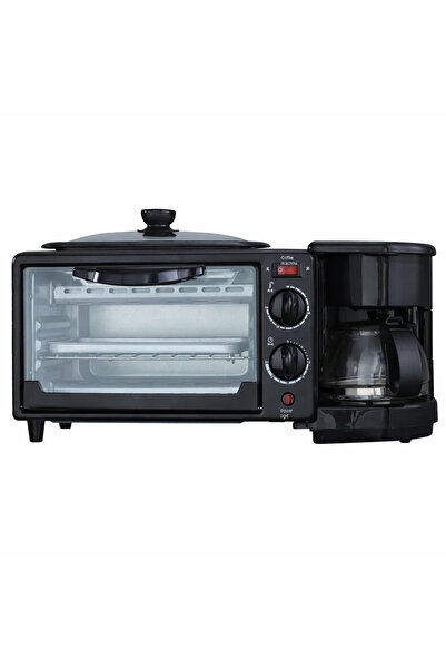 AT Performance 3-in-1 Electric Oven with Integrated Coffee Maker, Grill and T...