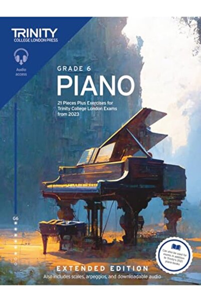 Trinity College London Piano Exam Pieces Plus Exercises from 2023: Grade 6: E...