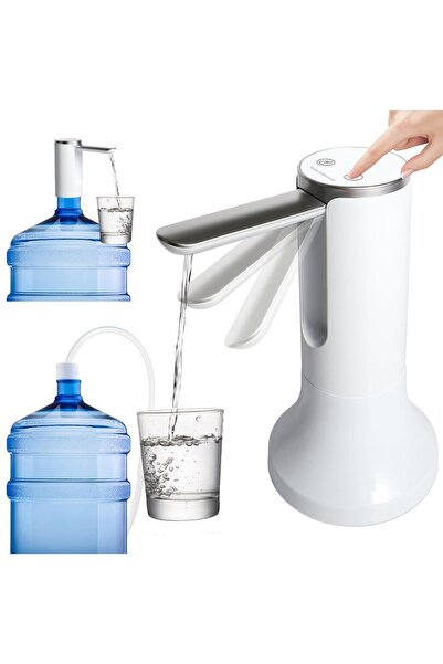 zola Electric water pump device USB 3 modes 200 400 800 ml 11.5 cm white