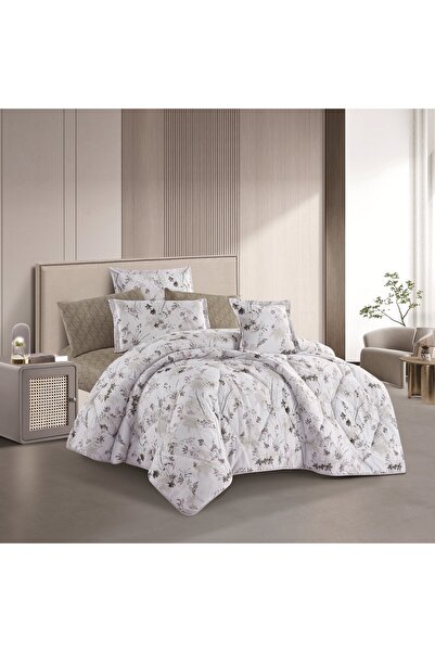 HOURS Horse 7-Piece Double Bedspread Set – Elegant Floral Design and Luxuriou...