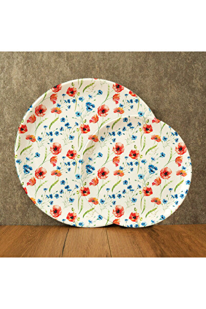 G Gültaş Melamin ve Plastik 6 Küçük (17,5 cm) + 6 Büyük (25 cm) Melamin Pasta...