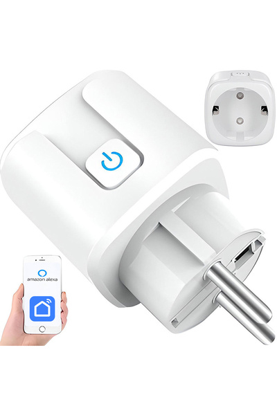 zola Intelligent Wi-Fi socket, plastic 3680W, 250V, 50x80mm, white