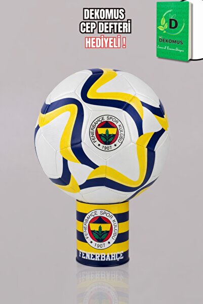 Fenerbahçe "DEKOMUS CEP DEFTERİ HEDİYELİ" LİSANSLI WAVE FUTBOL TOPU NO:5