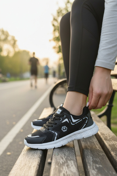 enoch حذاء نسائي رياضي للمدينة بتقنية نعل خلية النحل ماصّ للصدمات