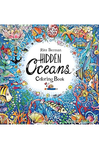 WALTER Hidden Oceans Coloring Book: Color and Breathe