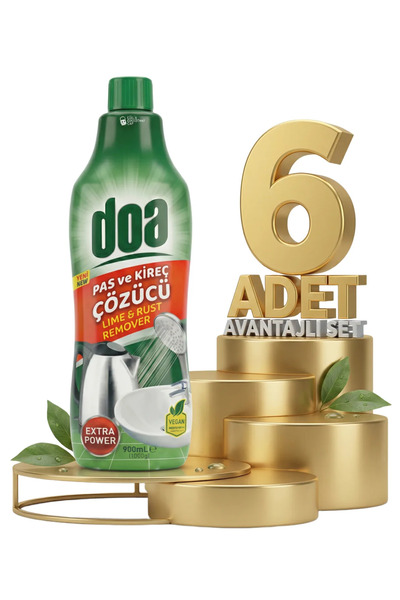 Doa Pas Ve Kireç Çözücü 6x900 Ml