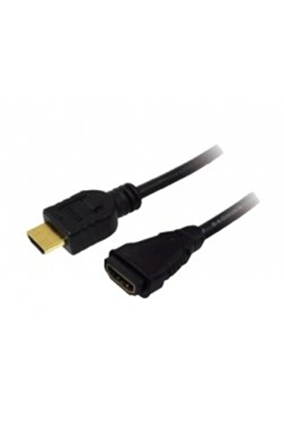 LogiLink - HDMI- HDMI cable,1.4, male/female, Gold version, length 2 m