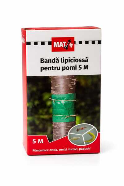 Mat Bandă lipicioasă pentru pomi – 5 metri –