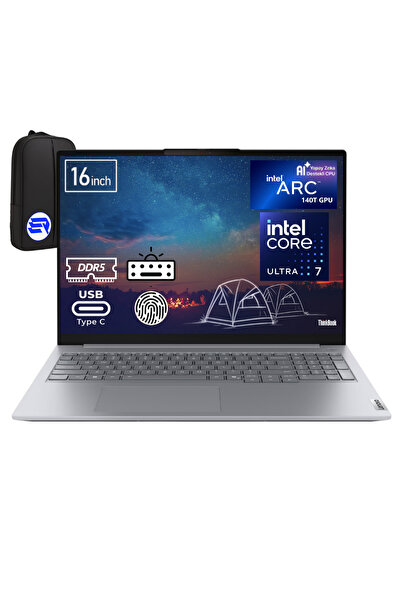 LENOVO ThinkBook 16 G8 Ultra 7-255H 64GB 1TB SSD 16" WUXGA Win11 Pro 21SK007U...