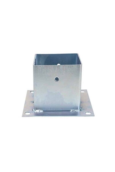 Z-Tools Suport grindă sticlă 200x200, fixare beton, universal, metalizat / EX...