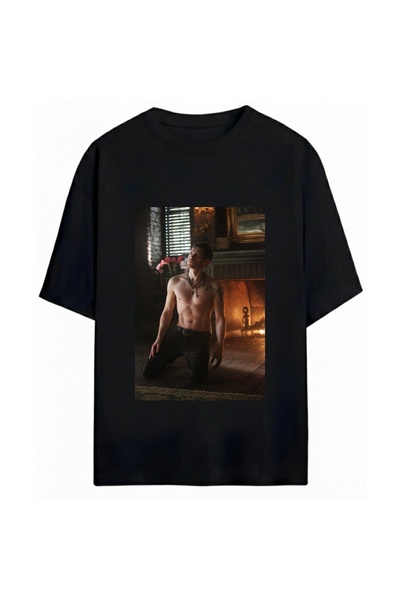 SVART WEAR The Originals - Klaus Mikaelson Baskılı Unisex Oversize T-Shirt