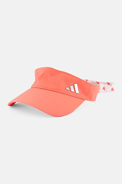 adidas Women Brand Logo Sports Cap, Coral