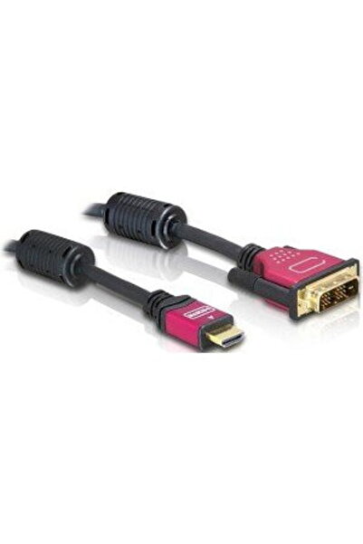 DELOCK adaptor HDMI A St > mufă DVI 2 m