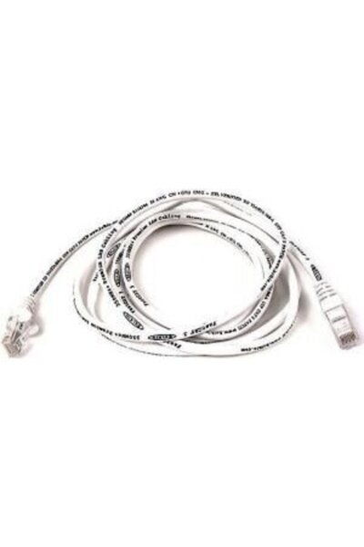 goobay Cat5e U/UTP flat white 5,00m