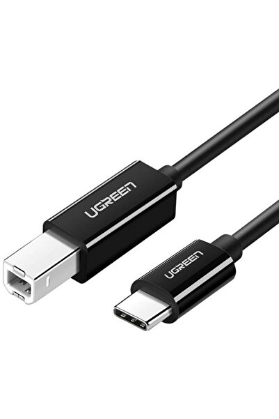 Ugreen Cablu imprimantă USB-C 2.0 la USB-B US241, 1m (negru)