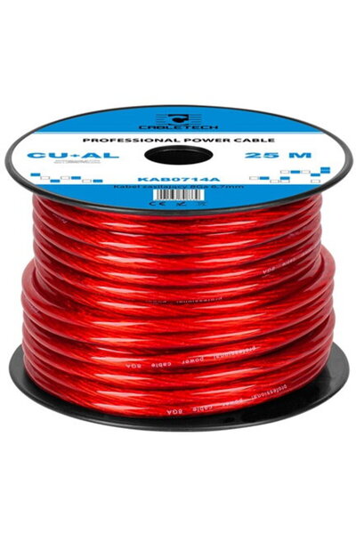 Cabletech CABLU PUTERE CU-AL 8GA (6.7MM/8.31MM2) 25M RO
