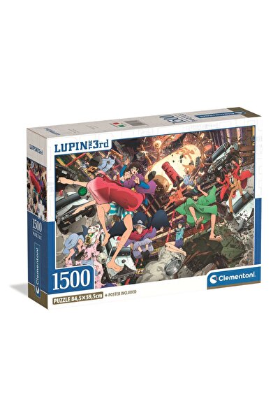 CLEMENTONI Puzzle 1500 pieces - Lupin The 3rd (Clementoni-31749)