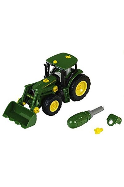 Theo Klein John Deere-Traktor mit Frontlader und Gewicht - 3903