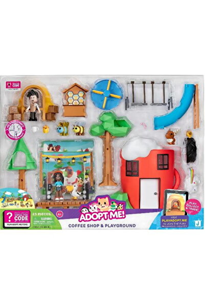 Other Adopt me - Cuccioli da Amare-coffe shop playset cu 2 cuccioli esc.+ min...