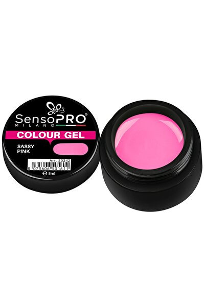 SensoPRO Milano Gel UV colorat Sassy Pink 5ml,