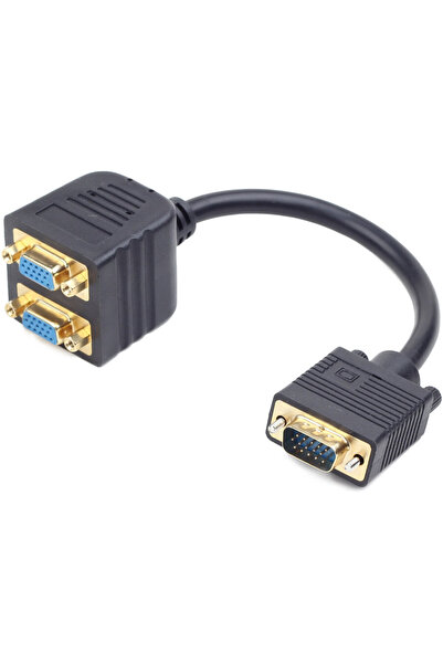 Gembird CC-VGAX2-20CM VGA cable 0.2 m VGA (D-Sub) 2 x VGA (D-Sub) Black