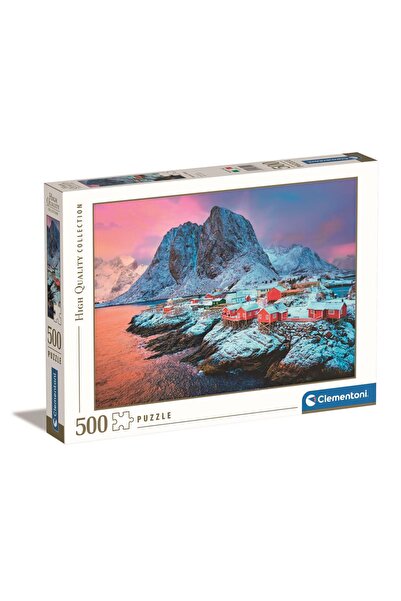 CLEMENTONI Puzzle 500 pieces - Hamnoy Village (Clementoni-35587)