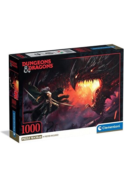 CLEMENTONI Puzzle 1000 piese - Dungeons&Dragons (Clementoni-39960)