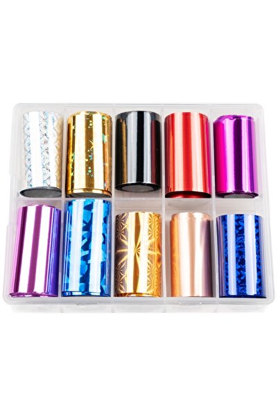 LUXORISE Holo Escape Transfer Foil Set, 10 pcs