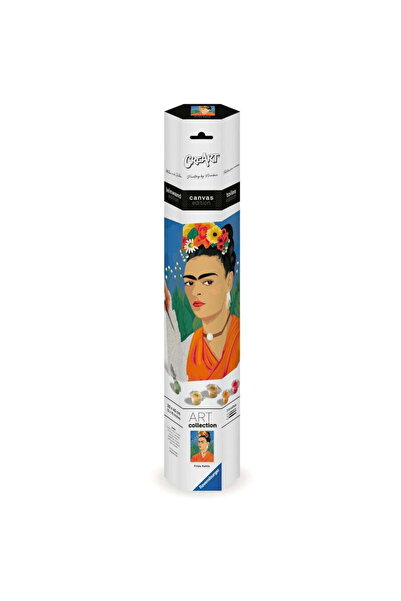 RAVENSBURGER Ediție pe pânză cu colecția CreArt ART: Frida Kahlo, Pictură