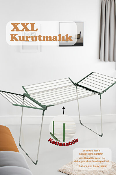 özgürce Fortune Katlanabilir Hafif ve Dayanıklı Çamaşır Kurutma Askısı