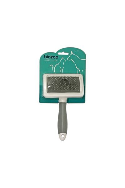 Biozoo PERIE CURBATA CU DINTI INOXIDABILI CAINI SI PISICI M 18x10.5CM