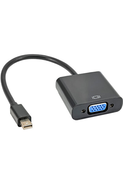 Akyga AK-AD-39 video cable adapter 0.15 m Mini DisplayPort VGA (D-Sub) Black