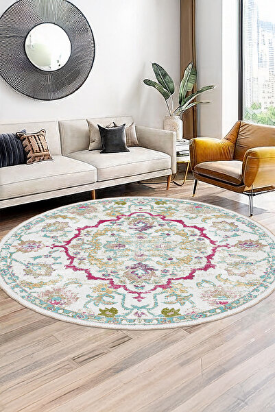 BigArts Home Modern Bohem Desenli Renkli Kaymaz Taban Salon Mutfak Yolluk ve ...
