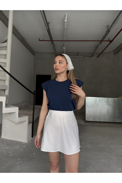 thelowely Short Satin Skirt