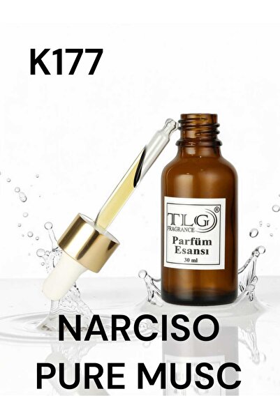 TLG TLGK177030 Narciso Pure Musc Alkolsüz Kadın Parfüm Esansı, 30 ml