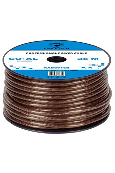 Cabletech CABLU PUTERE CU-AL 12GA (4.5MM/3.31MM2) 25M N