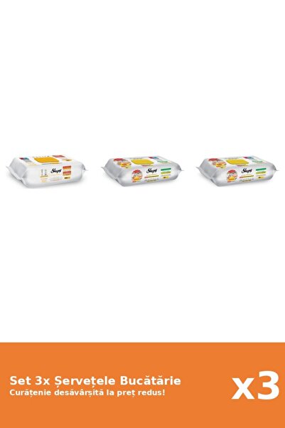 Sleepy Set of 3 Sleepy Kitchen Napkins: Classic