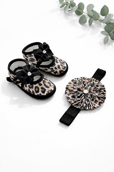 moukou 0-3 Months Baby Bandana Booties Set Gift Shoes