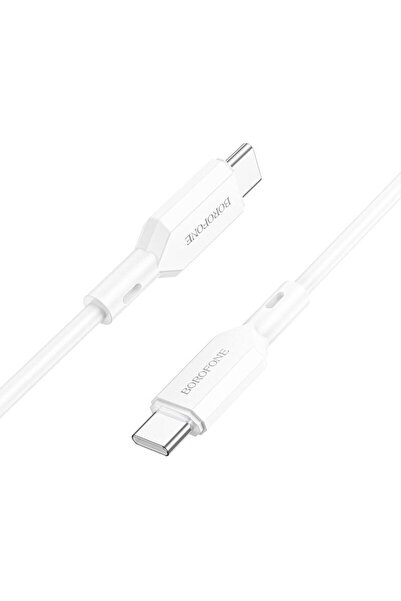 Borofone USB Type-C to USB Type-C Data and Charging Cable BX70, 1 m, 3A, 60W,...