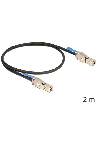 DELOCK Cable Mini SAS HD SFF-8644 > Mini SAS HD SFF-8644 2 m