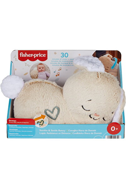 mattel Fisher-Price Iepuraș Snooze, Cutie muzicală (Alb)