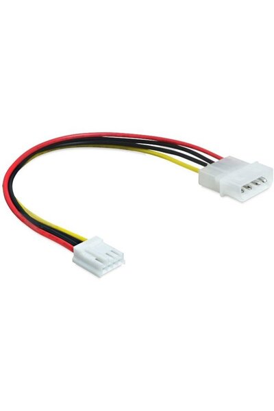 DELOCK Cablu de alimentare Molex cu 4 pini mascul > mufă dischetă 3.5 femelă,...