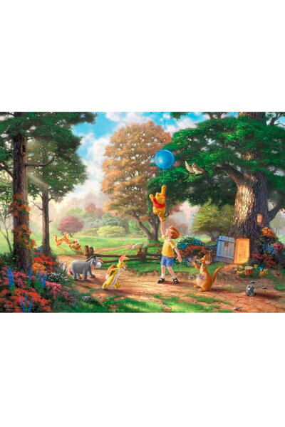 Schmidt Spiele Thomas Kinkade Studios: Colecția Disney Dreams - Winnie Pooh I...