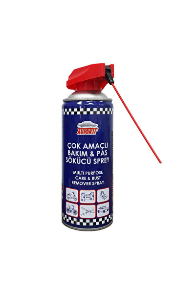 Autokit Çok Amaçlı Bakım & Pas Sökücü Sprey 400 ml – Kobra Kafalı Profesyonel...