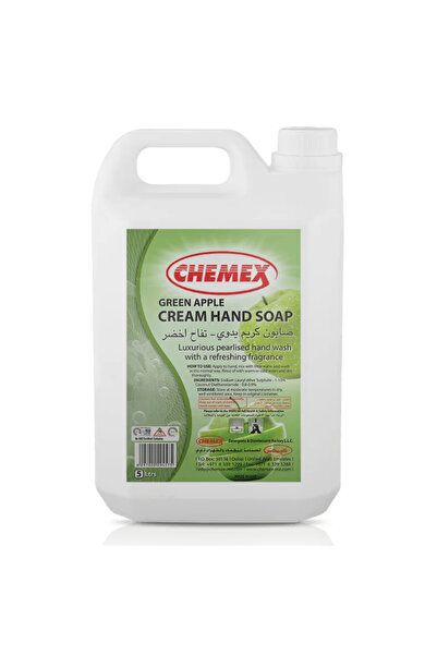 Chemex CREAM HAND SOAP GREEN APPLE 5LTR