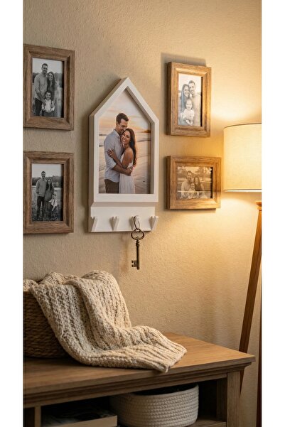 Marmoris Concept Fotoğraflı Anahtarlık Çerçeveli Anahtarlık - Modern Duvar An...