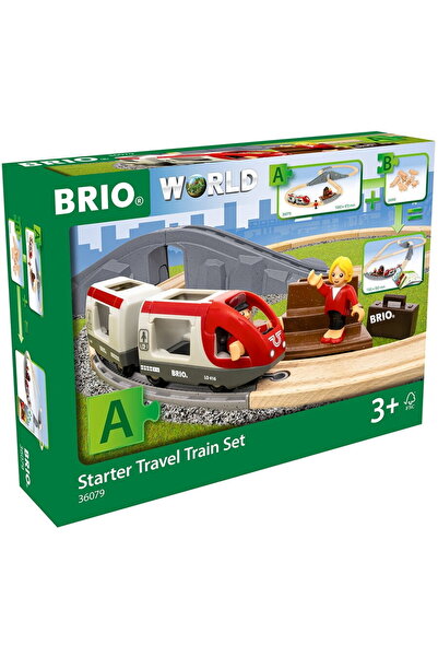 RAVENSBURGER Set de început BRIO World Passenger Train A, Cale ferată