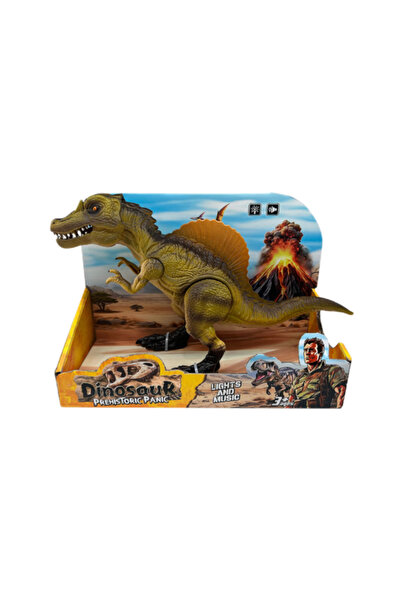 Xin Teng Yi ديناصور الذعر ما قبل التاريخ مع أضواء وموسيقى